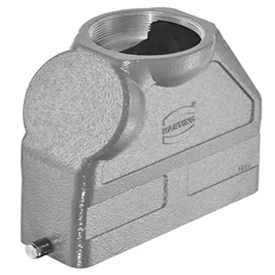 Produktfoto 1 von HARTING Han B Haube Einhebel 1, Kabel 24B Haube, IP65, IP66, IP40