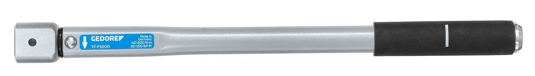 Produktfoto 1 von Gedore 14 x 18 mm Drehmomentschlüssel Rechteckig 40 to 200 Nm, Länge 410 mm, ±3 %