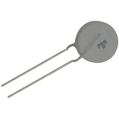 Produktfoto 1 von Vishay PTCEL PTC-Heißleiter 250 Ω, Positiver Temperaturkoeffizient, 155 s 20 mm, Notentladungskreis, Motorantrieb 7.5