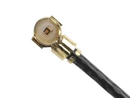 Produktfoto 1 von Molex 73116 Kabel assembliert Stecker, 50 Ω, 230 mm, MCRF / Freies Ende, Schwarz