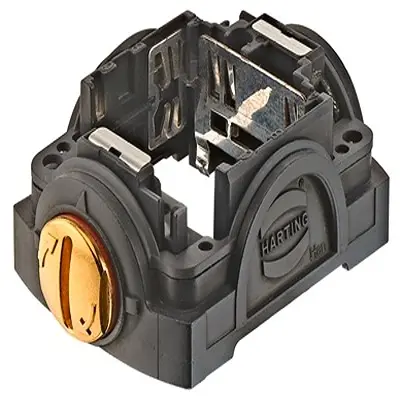 Produktfoto 1 von HARTING Han Yellock Haube Drucktaster Drucktaster, IP65, IP40
