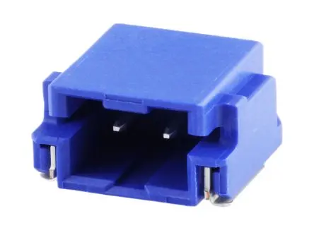 Produktfoto 1 von Molex 502352 Leiterplattenleiste gewinkelt, 2-polig / 1-reihig, Raster 2 mm Raster Oberfläche, Kabel-Platine, Ummantelt