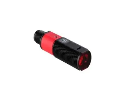 Produktfoto 1 von Leuze 318B Zylindrisch Näherungsschalter, Tast-Prinzip, PnP, Transistor Ausgang, 4-poliger M12-Stecker