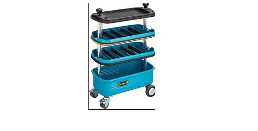 HAZET Werkzeugwagen, Typ Werkzeugwagen 3 Schubladen mit Rädern, 965 mm x 415 mm x 650 mm