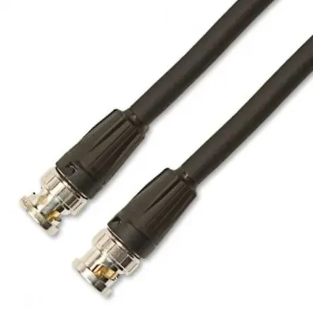 Produktfoto 1 von Van Damme Van Damme HD Vision Extended Kabel Stecker, 75 Ω Stecker, 10 m, BNC / BNC, Schwarz