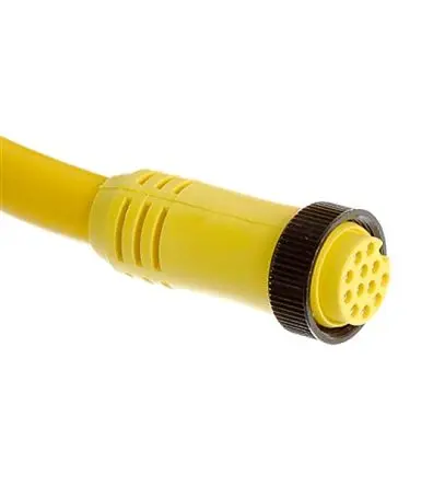 Produktfoto 1 von Molex 130008, 12-polig Kabel assembliert, Mini-Change Buchse / Anschlusslitze, Länge 1.83 m