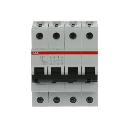Produktfoto 1 von 2001 Technology S200 Miniaturüberlastschalter Typ C, Pol 4-polig 2A 440V ac, Abschaltvermögen 20 kA S200 110 V