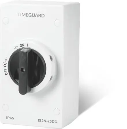 Produktfoto 1 von Timeguard Weathersafe Sicherungslasttrennschalter 2-polig SMD 25A IP66