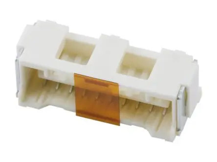 Produktfoto 1 von Molex 502584 Stiftsockel Vertikal, 10-polig / 1-reihig, Raster 1.5 mm Raster Oberfläche, Kabel-Platine, Ummantelt