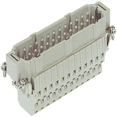 Produktfoto 1 von HARTING Han ESS Stifteinsatz Stecker, 24-polig 16 A, Rechteckiger Steckverbinder