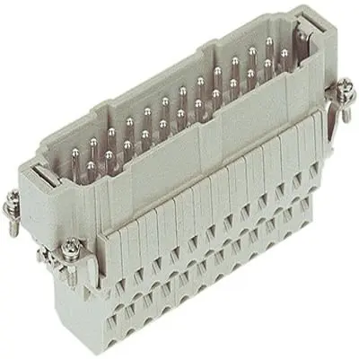Produktfoto 1 von HARTING Han ESS Stifteinsatz Stecker, 24-polig 16A, Rechteckiger Steckverbinder