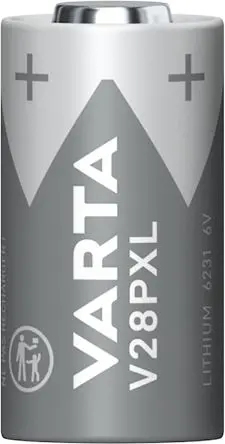 Produktfoto 1 von Varta Spezialgröße Nicht wiederaufladbare Batterie, 6 V, 2CR11108 / 170 mAh LiMnO2, Organischer Elektrolyt, 25.1 mm x 13