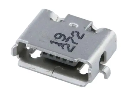 Molex, Vertikal 47590 Buchsentülle Buchse Micro-USB 1, Montage von oben USB 2.0
