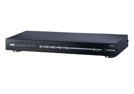 Produktfoto 1 von Unterstützt Dolby TrueHD Aten Videosplitter und -umschalter HDMI 4-Port Schalter, 1920 x 1200 4 Videoeingänge 2