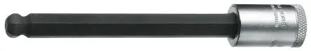Produktfoto 1 von Gedore 3/8 in 8 mm Sechskant Bit-Steckschlüssel, Vierkant Chrom Vanadium Stahl, 1-teilig, 132mm