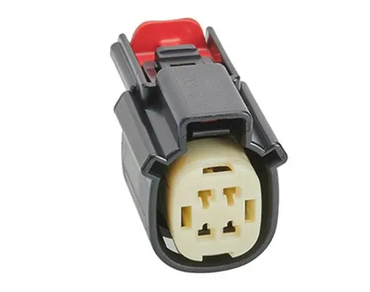 Produktfoto 1 von Molex 33472 Serie Steckverbindergehäuse 100 % Nylon, Buchse, Gerade, 4-polig, Steckverbindergehäuse