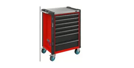 Produktfoto 1 von HAZET Stahl Werkzeugwagen, Typ Werkzeugwagen 7 Schubladen mit Rädern, 1020 mm x 518mm x 785 mm