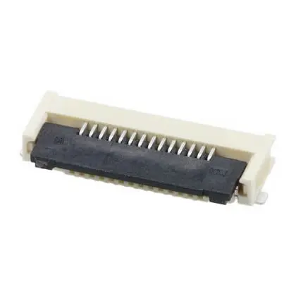 Produktfoto 1 von Molex 505278 ZIF, Oberfläche gewinkelt FPC-Steckverbinder, 14-polig Stecker / 1-reihig, Raster 0.5 mm, SMD