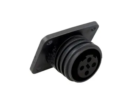 Bulgin EXP Series Industrie-Rundsteckverbinder Buchse 2-polig Buchse 18A Frontplattenmontage IP68