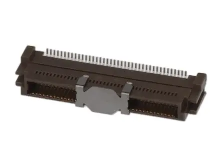 Produktfoto 1 von Molex 53627 Leiterplattenleiste Vertikal, 80-polig / 2-reihig, Raster 0.635 mm Raster Oberfläche, Platine-Platine,
