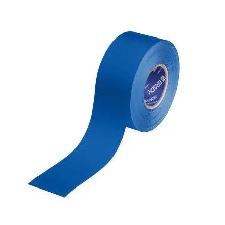 Produktfoto 1 von Brady PE Sicherheitsband Blau Typ Markierungsband, Stärke 0.56 mm, 3Zoll x 100 ft