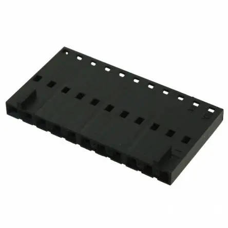 Produktfoto 1 von Molex 70066 Buchse Steckverbindergehäuse 2.54 mm, 11-polig / 1-reihig Gerade