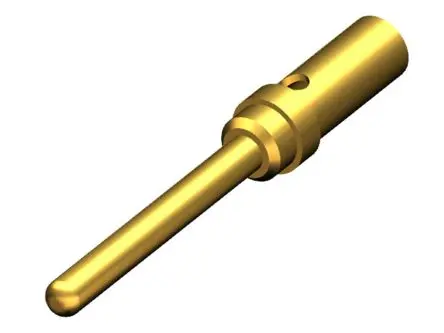 Produktfoto 1 von FCT from Molex 173112 Kontakt, Stecker Crimpbefestigung, Kupferlegierung, Gold, Bearbeitet