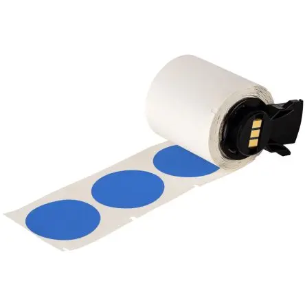 Produktfoto 1 von Brady Etikett B. 46.02 mm für M610 250 Pro Rolle auf Weiß Blau Vinyl