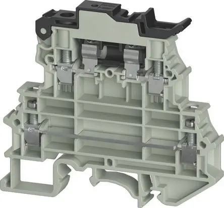 Produktfoto 1 von Wieland Anschlussklemmenblock DIN-Schiene 1 Grau, 4mm², 800V Schraubbefestigung