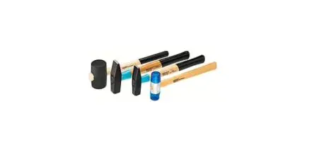 Produktfoto 1 von HAZET Schlägel- und Hammerset, Kunststoff 325 g Stahl-Stiel 300 mm