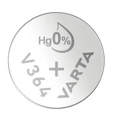 Varta, NaOH-Elektrolyt Nicht wiederaufladbare Batterie Ø 6.8 mm, 1.55 V / 17 mAh