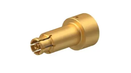 Produktfoto 1 von Huber+Suhner 21_SMPM Buchse Koaxialsteckverbinder SMPM, Kabel, für Koaxial-Kabel, 50 Ω Anschluss, Gerade