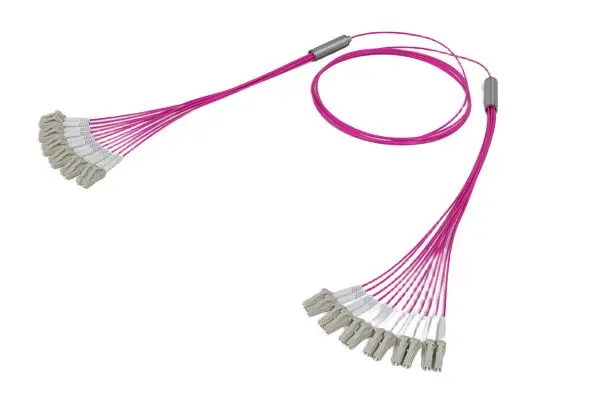 Produktfoto 1 von HellermannTyton Connectivity RapidNet LWL-Kabel 100 m, Raucharm halogenfrei Magenta