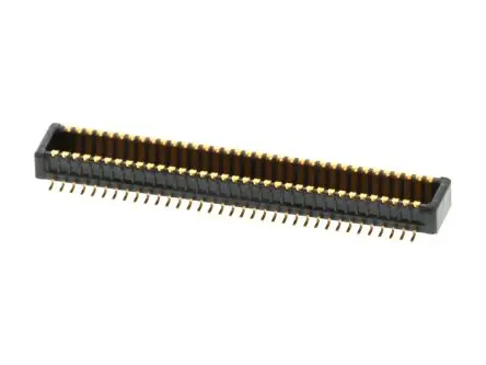 Produktfoto 1 von Molex 53885 Leiterplattenleiste Vertikal, 70-polig / 2-reihig, Raster 0.5 mm Raster Oberfläche, Platine-Platine,