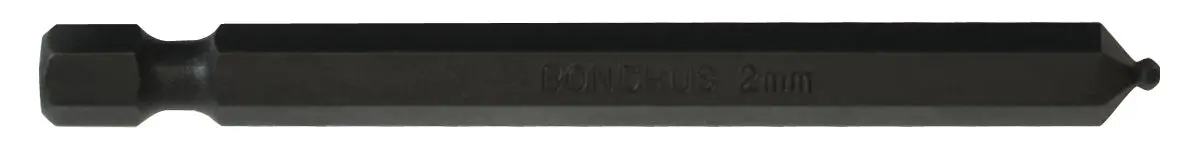 Produktfoto 1 von Bessey 1/4 in 2 mm Sechskant Sechskant-Bit, Sechskant Stahl, 1-teilig, 76 mm