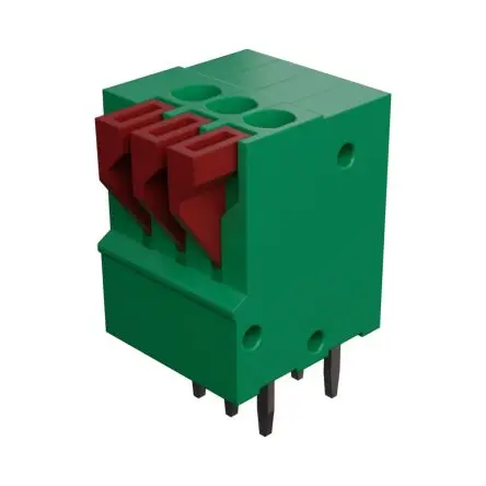 Produktfoto 1 von Molex 39700 Anschlussklemmenblock Vertikal, Feststehend, 20-polig / 1-reihig, Raster 2.54 mm