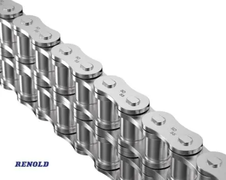 Produktfoto 1 von Renold SD 80-2 Carbonstahl 2 Rollenkette ANSI, Teilung 19.05 mm, Länge 10 ft, Länge 61.9 mm