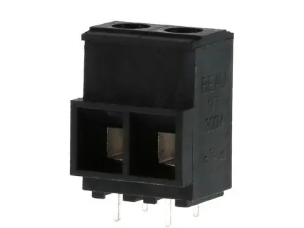 Produktfoto 1 von Molex 39970 Stecker Gerade, 2-polig / 1-reihig, Raster 10.16 mm