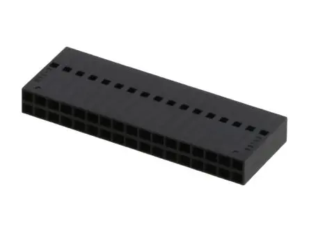 Produktfoto 1 von Molex 90143 Buchse Steckverbindergehäuse 2.54 mm, 34-polig / 2-reihig Gerade