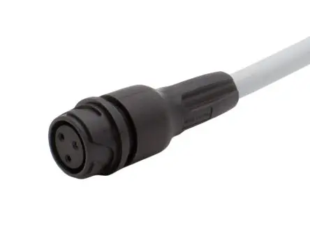 Produktfoto 1 von Bulgin 4000 Series, 2-polig Netzstecker, Rundsteckverbinder Stecker, Länge 1 m
