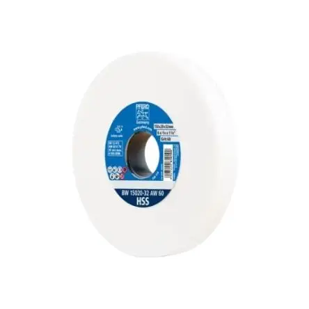 Produktfoto 1 von PFERD Rüggeberg France 3900 Schleifscheibe, Korngröße 60 Aluminiumbeschichtet, 150 mm x 32 mm, 4500 U/min