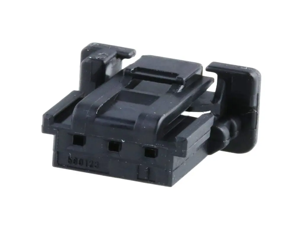 Produktfoto 1 von Molex 560123 Buchse Steckverbindergehäuse 2 mm, 3-polig / 1-reihig Gerade