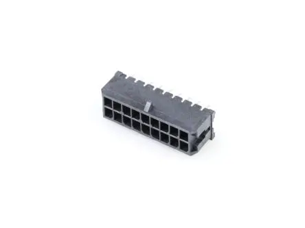 Molex 43045 Stiftsockel Vertikal, 18-polig / 2-reihig, Raster 3 mm Raster Durchsteckmontage, Leistung, Kabel-Platine,