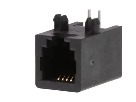 Produktfoto 1 von Molex 43202 Buchse Modularer Steckverbinder, 1-Port Oberfläche gewinkelt