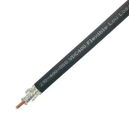 Produktfoto 1 von Van Damme VDC Contractor VDC400 BNC Koaxialkabel, Abgeschlossen, 50 Ω, 40 m, Schwarz