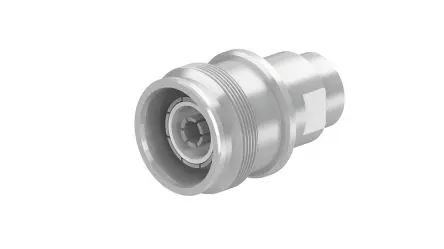 Huber+Suhner 21_4310-U50-0-150/003_-E Buchse Koaxialsteckverbinder Koaxialer Stecker, Frei hängend, 50 Ω