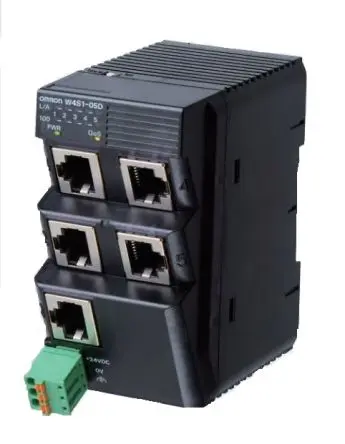 Produktfoto 1 von Omron Schaltbarer Industrie-Hub 700 Mbit/s, Geschlossenes Kunststoffgehäuse 8-Pin 24V dc
