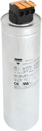 Produktfoto 1 von Vishay Leistungsfaktorkorrektur-Kondensator PFC, 154 μF, 28.1 kvar / 25 kvar, Serie ESTA, 0.1