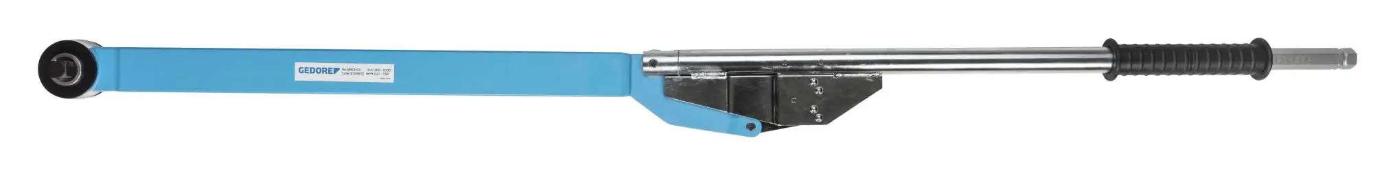 Produktfoto 1 von Gedore 3/4 in Drehmomentschlüssel Vierkant 300 to 1000 Nm, Länge 1460 mm, ±4 %