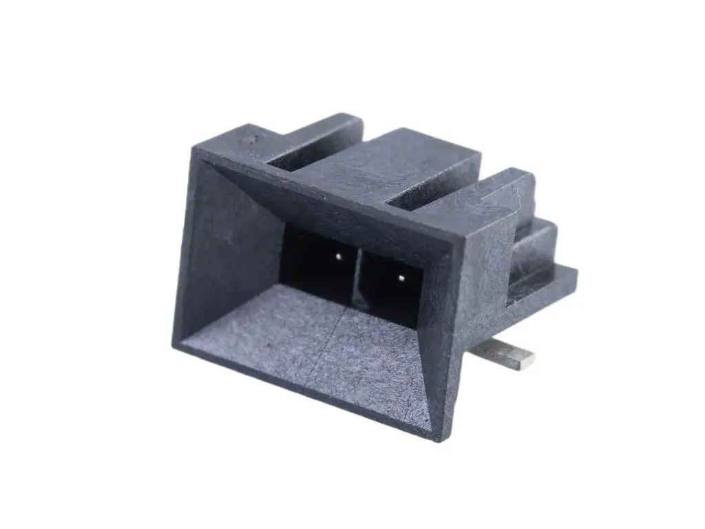 Produktfoto 1 von Molex 46622 Leiterplattenleiste gewinkelt, 2-polig / 1-reihig, Raster 3 mm SMD, Kabel-Platine, Ummantelt